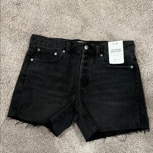 Madewell Dark Denim Jean Shorts